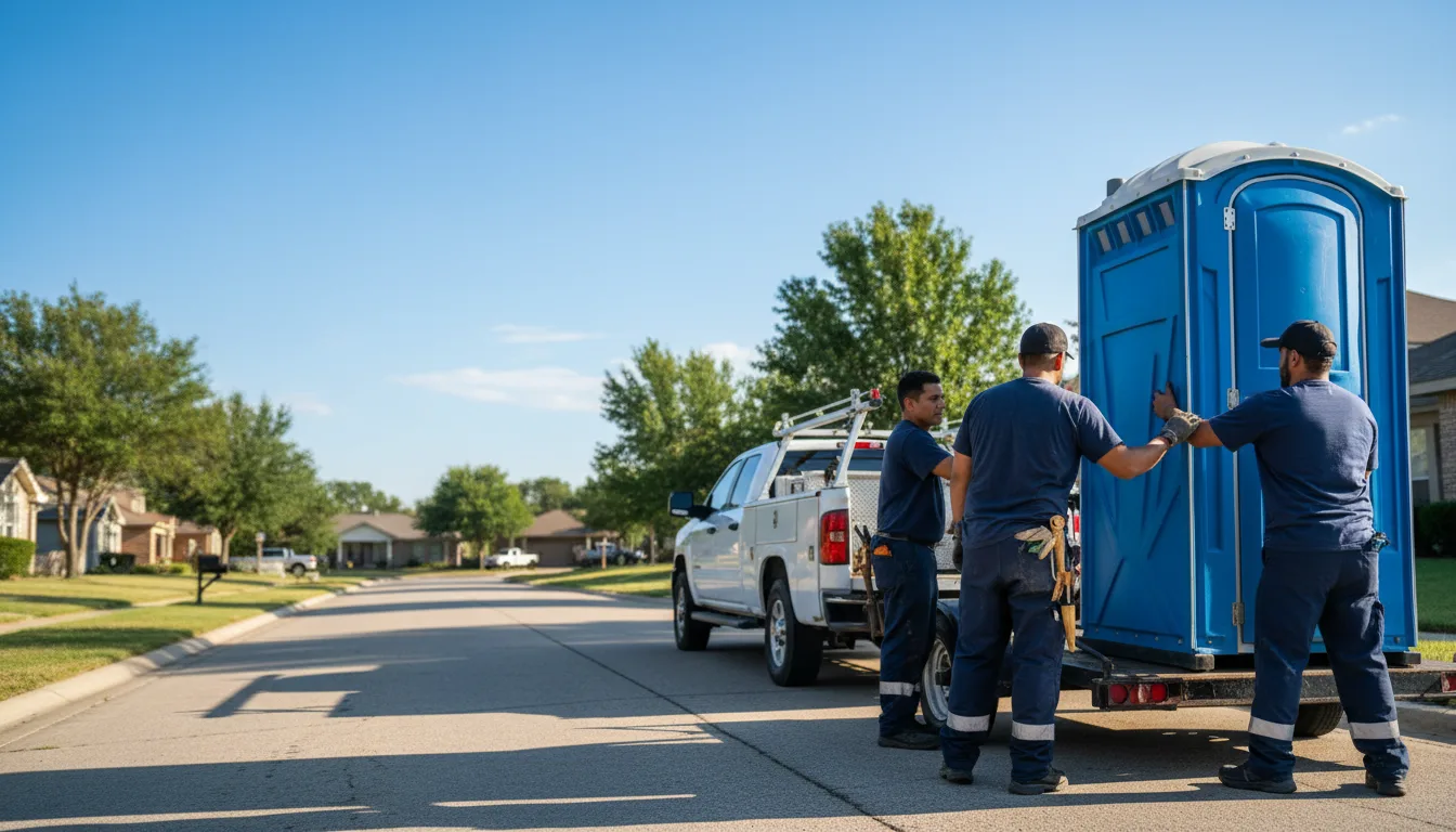 Portable Toilet Rental in Del Rio, TX near me